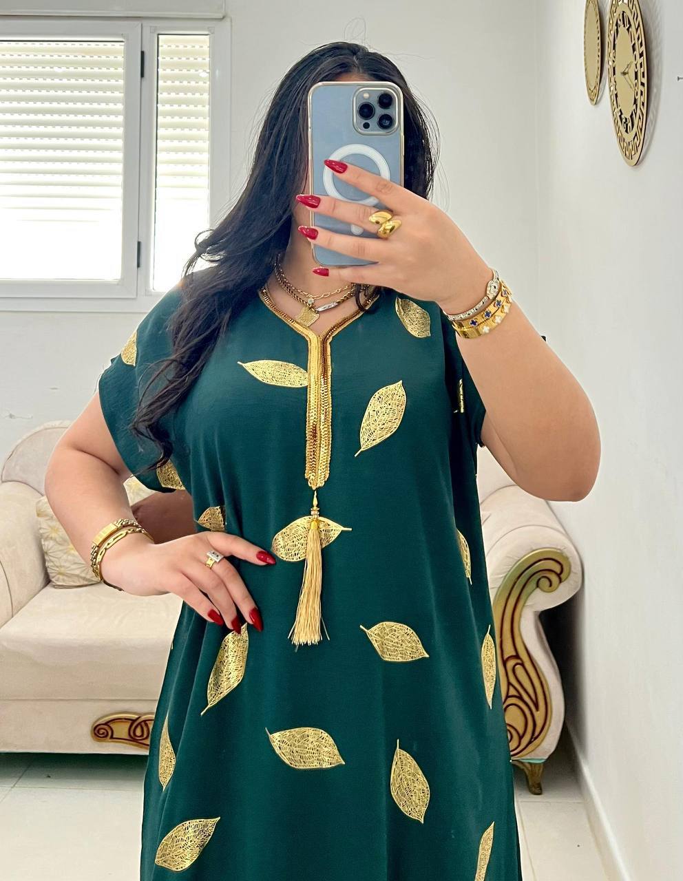 جلابية نسائية أنيقة – متوفرة بعدة ألوان ✨