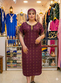 جلابية مصرية أنيقة – متوفرة بعدة ألوان 🌸